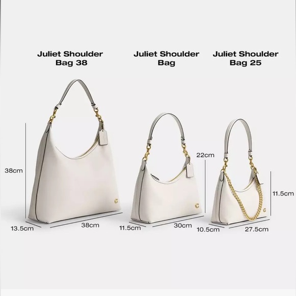 Coach Juliet 38 Chalk - Picture 15 of 15